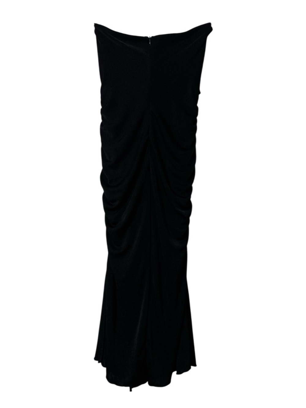 RARE Oh Polly Susanna Hardware Detail Cut-Out Midaxi Dress in Black Sz 8 NWT - Picture 8 of 13